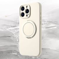 Étui de téléphone étanche à charge magnétique sans fil en silicone liquide de luxe à 360 degrés pour 17 Pro Max/16/15/14 Plus Pro