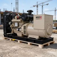 Genset Diesel Tipe Terbuka Profesional dengan Rangka Tugas Berat dan Desain Hemat Bahan Bakar untuk Proyek Lokasi Konstruksi