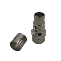 Connecteur coaxial RF 50 ohms de type N mâle à sertir sans soudure pour câble LMR600