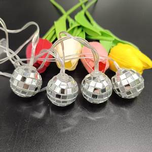 Гирлянда JUFU 2AA 10LED, 5 см, для помещений, светодиодная, в форме марокканских шаров, 3000K, теплый белый свет, гарантия 2 года - Product Image 2