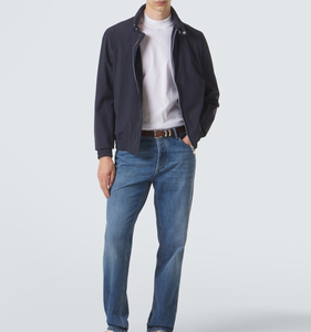 T-shirt à col montant 100 % coton pour homme, coupe ajustée, respirant, basique, idéal pour la superposition, personnalisable pour le quotidien - Product Image 4
