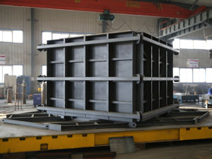 مربع مربع بربخ ملموسة قوالب ل أنبوب تحت الأرض معرض - Product Image 4