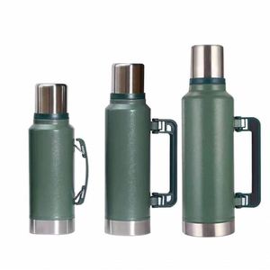 Thermos isotherme sous vide 1,0 L 1,4 L 1,9 L Bouteille d'eau en acier inoxydable Sports de plein air Voyage Camping - Product Image 5