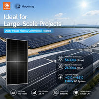 Panneau solaire bifacial double vitrage TW Solar Heguang TWMNF-66HD 715W 725W 735W TNC N-Type 2384x1303x33mm, module PV à 23,7% d'efficacité