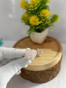 Wholesale Natural <b>Rose</b> <b>Quartz</b> Heart <b>Ring</b> Tree Life Wire Wrapped Gemstone Jewelry Angel Style with Pillar Pattern New Arrival! - Product Image 6