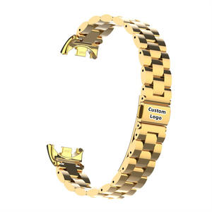 สายสแตนเลสสำหรับ Xiaomi <span class=keywords><strong>band</strong></span> <span class=keywords><strong>6</strong></span> 5 4สายรัดข้อมือโลหะสำหรับ Xiaomi Smart <span class=keywords><strong>band</strong></span> 10 - Product Image 5