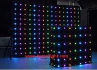 Rideau de vision Led Matrix Led Backdrop DJ Light Pixel Rideaux DJ Stage Lights for Night Club
