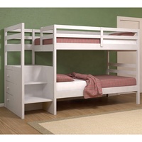 Litera de madera maciza para niños, diseño Simple, alta calidad, 20BWB022