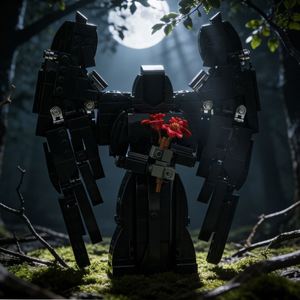 ตัวต่อเลโก้พลาสติกแบบพกพา รุ่น Black Devil ยอดนิยมขายดีข้ามประเทศ ของเล่นประกอบรูปดอกไม้สุดฮิต สำหรับเด็กอายุ 14 ปีขึ้นไป - Product Image 2