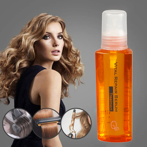 Protecteur thermique à l'huile d'argan <span class=keywords><strong>Spray</strong></span> protecteur thermique pour cheveux Anti-frisottis Brume de soie Protection thermique <span class=keywords><strong>Spray</strong></span> démêlant pour cheveux - Product Image 1