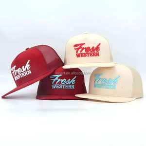 Casquette Trucker Snapback 5 Panneaux Y-P Ypoong avec Logo Personnalisé Unisexe 6006, Casquette Papa à Visière Courbe, Casquettes en Maille Perforée, Casquette de Golf Performance - Product Image 3