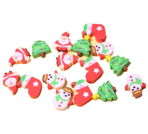 Ensemble de crayons de Noël gomme de Noël emballage de qualité supérieure personnalisé en usine - Product Image 4