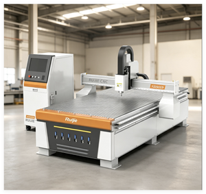Hot <strong>Sale</strong> 1325 <strong>CNC</strong> <strong>Router</strong> <strong>Table</strong> <strong>4x8</strong> for Wood MDF Acrylic Aluminum Pine Plastic Vacuum <strong>Table</strong> With CCD Oscillating Knife OEM/ODM - Product Image 1