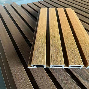 Revestimiento de pared de fácil instalación Wpc Exterior Compuesto Externo Wpc Paneles de revestimiento de pared Revestimiento de pared de Wpc exterior - Product Image 4