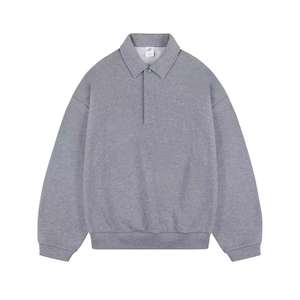 <span class=keywords><strong>Polo</strong></span> da Uomo di Alta Qualità 380g, Manica Lunga, Casual, Sportivo, Tinta Unita - Product Image 3