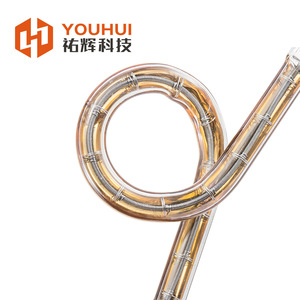 Youhui Ring-shaped Infrared <b>Heating</b> Radiator 39-606mm Semi-gold-plated Single-<b>tube</b> Industrial Use - Product Image 3