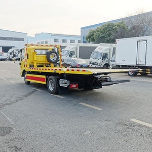 Dépanneuse à plateau plat Foton 4X2 de qualité supérieure pour le sauvetage de véhicules endommagés, le sauvetage routier et les opérations de remorquage - Product Image 6