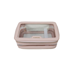 กระเป๋า EVA ใสแบบ OEM ขนาด 4 นิ้ว สำหรับจัดเก็บสัมภาระพกพา ปิดด้วยเชือกผูกและหัวเข็มขัด สีดำ มีช่องเก็บของ 12+ ช่อง - Product Image 2