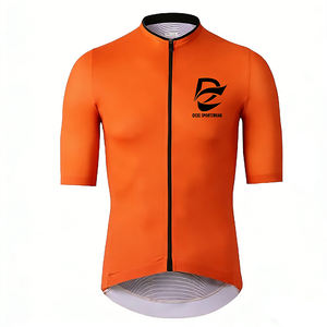 Tenue de cyclisme tendance à manches courtes, respirante, sublimée, à séchage rapide, avec logo personnalisé du fabricant, pour événements cyclistes en extérieur - Product Image 4