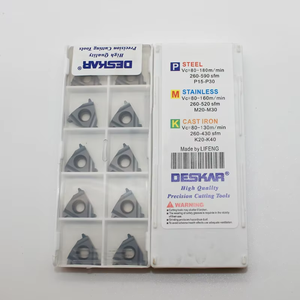 Insertos de Carburo para Torno CNC OEM, Acero Inoxidable 16ER 1.5TR LDA con Recubrimiento, Dureza Normal, Insertos para Torneado - Product Image 2