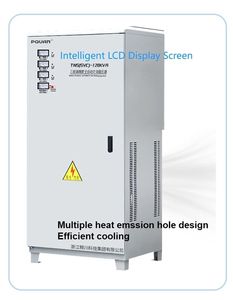 Tự động điều chỉnh điện áp 380V 15/20/40/50/60/80/100kva TNS/SVC ba giai đoạn ổn định công nghiệp điều chỉnh điện áp - Product Image 5