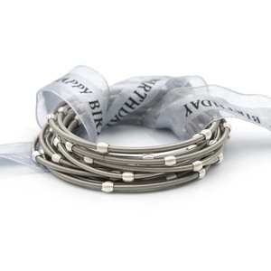 Meilleure vente Vintage acier inoxydable guitare chaîne or perles perlées printemps bracelet bijoux pour surfeur - Product Image 3