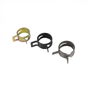 Colliers de serrage personnalisés Colliers de serrage à ressort galvanisés pour pièces automobiles