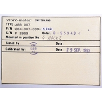Vibrometro para 007 204-007-000-S202, Controlador de Automatización Industrial PLC/PAC de 6 Canales con Comunicación RS485 - Nuevo