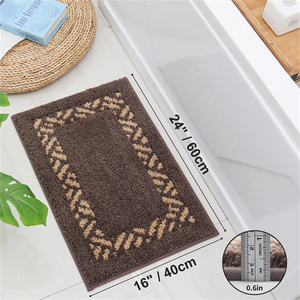 <span class=keywords><strong>Tapis</strong></span> de sol de salle de bain absorbant l'eau <span class=keywords><strong>tapis</strong></span> de bain de luxe doux à séchage rapide <span class=keywords><strong>tapis</strong></span> de chambre antidérapant pour la maison - Product Image 2