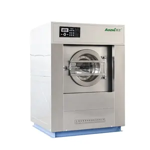 Machine à laver industrielle professionnelle de blanchisserie d'économie d'énergie d'usine de Shanghai 25kg à vendre