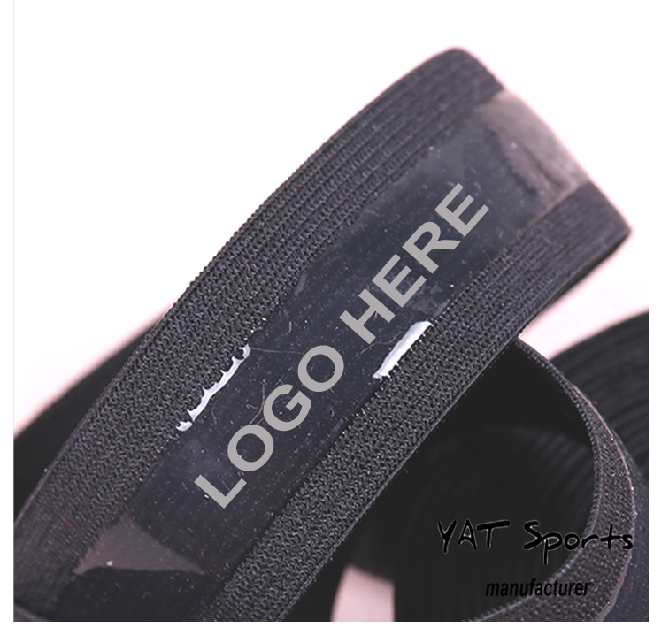 Анти-скольжения вышлите ваш заказ прямо к этому поставщику резинка Велоспорт Джерси велосипедные шорты одежная фурнитура изготовленным на заказ логосом 1 дюйм Нескользящая силиконовая лента