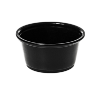 Fabricant bon marché 2 oz vente en gros PP portions conteneurs mini tasse avec couvercles pour le trempage de ketchup tasse de sauce à emporter