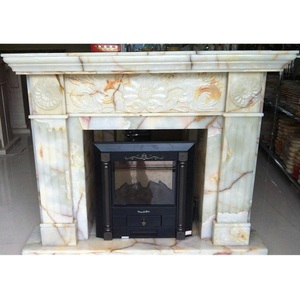 Mueble de <span class=keywords><strong>Chimenea</strong></span> de Estilo Europeo con Columnas Talladas en Mármol, Decoración para <span class=keywords><strong>Chimenea</strong></span>, Adorno para <span class=keywords><strong>Chimenea</strong></span>, Núcleo de <span class=keywords><strong>Chimenea</strong></span> - Product Image 5