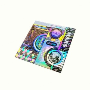 สติกเกอร์โฮโลแกรมกันปลอมแบบขูด QR Code พร้อมข้อความไมโครแบบกำหนดเอง สติกเกอร์ใส - Product Image 2