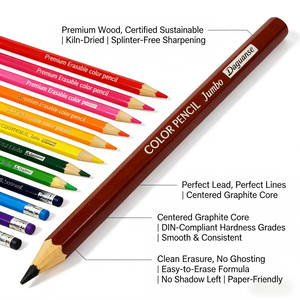 Set di Matite da Disegno Personalizzate HB 2B 4B <span class=keywords><strong>6B</strong></span> - Matite Professionali per Schizzi Artistici - Fornitore all'Ingrosso di Cancelleria Scolastica - Product Image 2