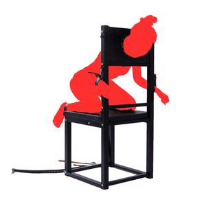 드롭쉬핑 플러팅 섹스 체위 가구 사랑 의자 고정 결박 슬레이브 성인용 벌칙 도구 BDSM 메탈 본디지 기어 - Product Image 1