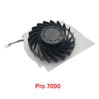 Ventilador de Refrigeración Interno para PS4 1000 1100, Ventilador de CPU Más Ligero para PS4 Slim 1200 2000, Ventilador de Refrigeración para Consola PS4 Pro 7000