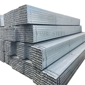 High Quality Square Pipe Iron Rectangular Tube Galvanized Square Steel Pipes