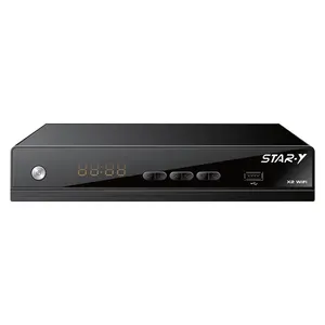 STAR-Y X2新款机顶盒dvb-s denon接收器5.1 stb dvb t2 sim卡出厂价格DVB-S2机顶盒高清