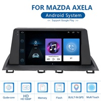 Reproductor de Audio para Auto Jiawell de 9 Pulgadas con Android, GPS, WIFI, Carplay, Pantalla Táctil Android Auto para Mazda 3 Mazda AXELA 2015-2018
