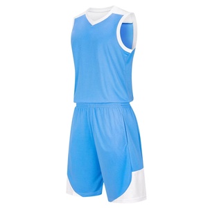 Ensemble de maillots de basket-ball sans manches unisexe personnalisés, imprimés, respirants et à séchage rapide pour l'entraînement des équipes scolaires et universitaires - Product Image 1