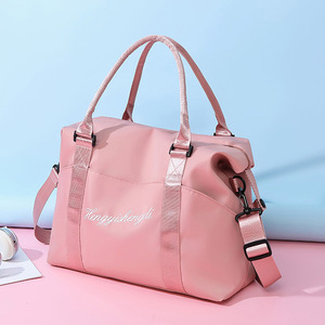 Bolso de viaje rosa para mujer, bolsa de lona giratoria, para la noche, para mujer - Product Image 2