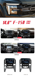 KANOR 14.6\" Snapdragon 685 8 Núcleos 8G RAM 128G ROM Android GPS Navegación DSP Mirror Link Amplificador 4G SIM <span class=keywords><strong>Ford</strong></span> F150 <span class=keywords><strong>Sync</strong></span> 3 - Product Image 5