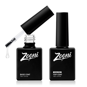 Zooni Gel Unghie Lunga Durata 12ml Base Coat & Top Coat 2 Pezzi Kit Manicure Gel <span class=keywords><strong>VIP</strong></span> Set Logo OEM Gel Sigillante - Product Image 5