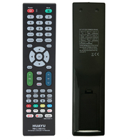 Remote Control TV Universal HUAYU dengan Kode Tetap dan 4 Tombol untuk Semua Merek Smart LED TV Set Top Box Pengganti