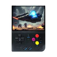 Consola de Juegos Retro Portátil Fibe R36S, Linux, Wi-Fi, Pantalla HD IPS de 3.5 Pulgadas 640x480, ARM de 64 bits, Batería Recargable, Más de 3000 Juegos, PS