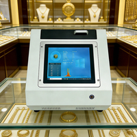 Spectromètre à rayons X pour l'analyse des métaux précieux, mesure qualitative et quantitative, détection de la pureté de l'or pour les détaillants en lingots d'or