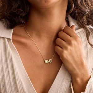 Collier personnalisé avec portrait d'animal de compagnie, or, argent, or rose, pendentif photo personnalisé pour chien ou chat, cadeau commémoratif, bijoux - Product Image 4