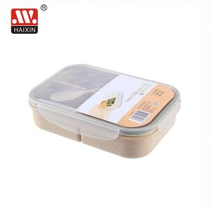 3 compartments 1.15L Bento Box with airtight lid