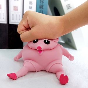 ของเล่นบีบรูปหมู TPR นุ่มๆ ขายส่ง ของเล่นบีบคลายเครียด สำหรับเด็กอายุ 5 ถึง 7 ปี - Product Image 2